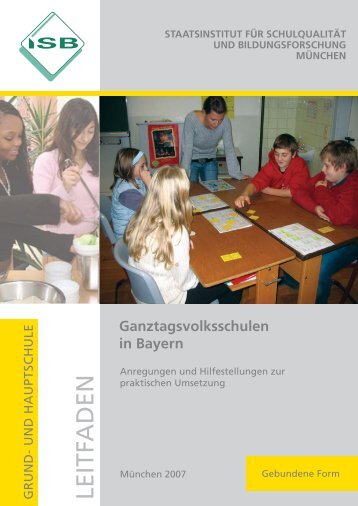 Ganztagsvolksschulen in Bayern