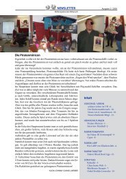 Newsletter Die Piratenminicon Inhalt - Vampire