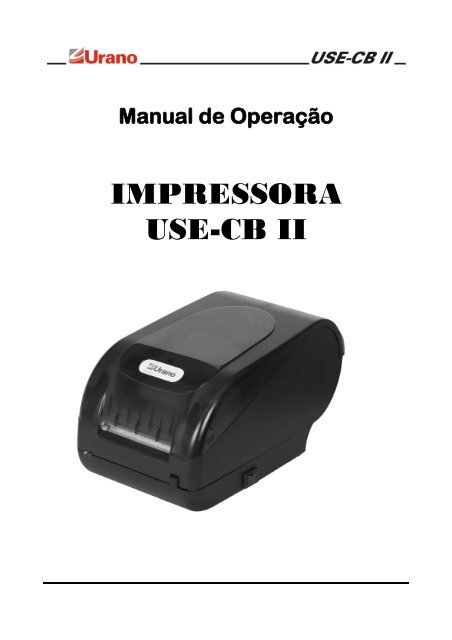 IMPRESSORA USE-CB II - Urano