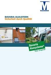 BAVARIA-AluleIteRn - bei der Mauderer Alutechnik GmbH