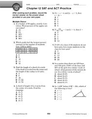 Chapter 12 Resource Masters - Ithaca Public Schools