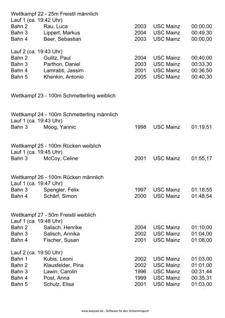 M - USC Mainz