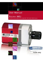 Rolera-MGi User's Manual - QImaging