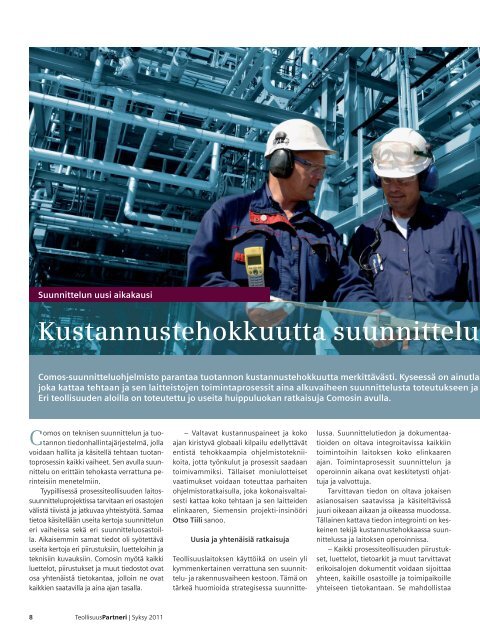 TeollisuusPartneri 2/2011 - Siemens