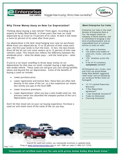 Retail Value Of Car >> New Car Depreciation Makes A Used Car More Attractive Retail Value Of Car >> New Car Depreciation Makes A Used Car More Attractive