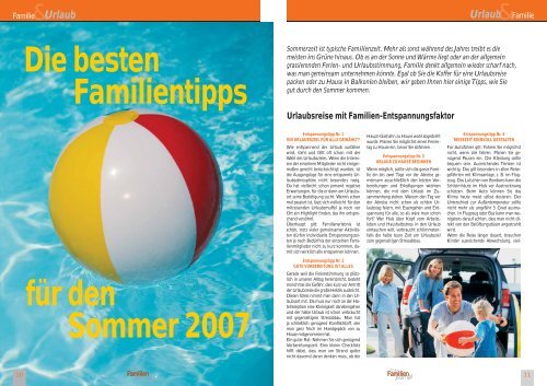 Tiroler Familien journal - Tirol - Familienpass