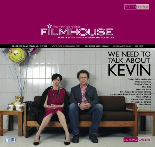 We Need To Talk About Filmhouse Cinema Edinburgh