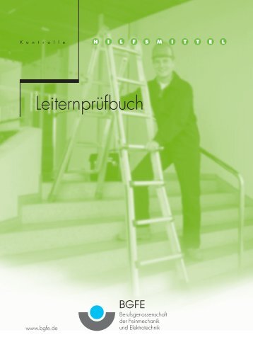 Leiternprüfbuch BGFE 2003 - IMS-Koch