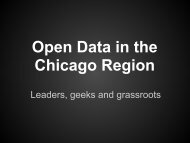 open data - University Center for Social and Urban Research