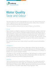 Water Quality Taste and Odour (pdf) - Sembcorp Bournemouth Water