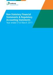 Non-Statutory Financial Statements & Regulatory Accounting ...