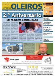 Edição de Setembro e Outubro de 2011 - Jornal de Oleiros