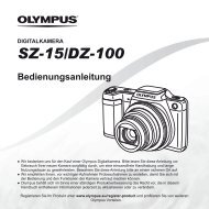 Bedienungsanleitung SZ-15/DZ-100 - Olympus