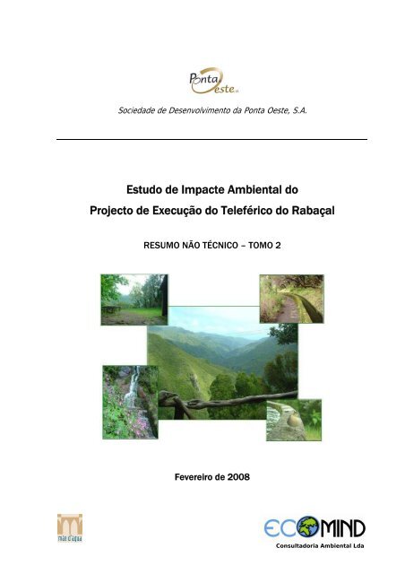 Estudo de Impacte Ambiental do Projecto de ... - DRAMB Madeira