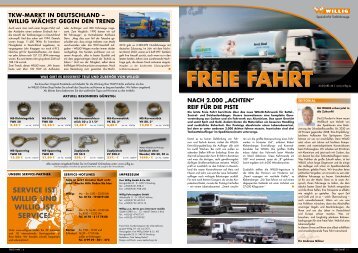 zur Freien Fahrt Nr. 44 - Willig - Tankfahrzeuge