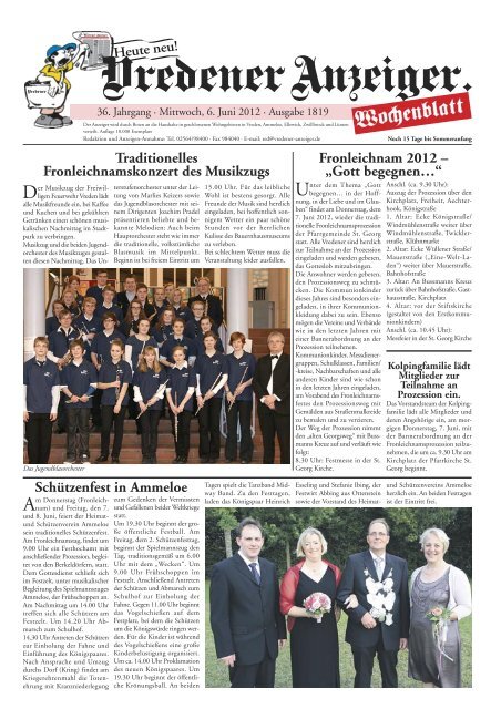 Ausgabe Nr. 1819 - Druckerei Franz Gescher