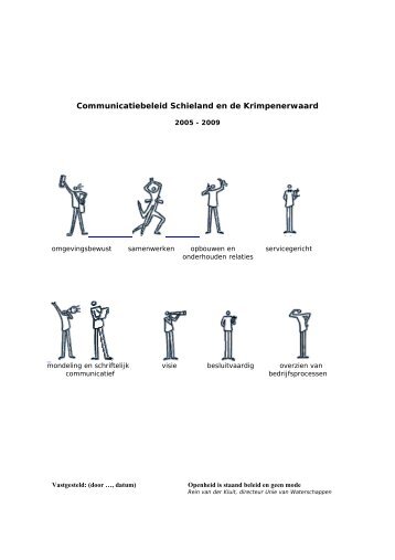 Communicatieplan - Ger de Jonge