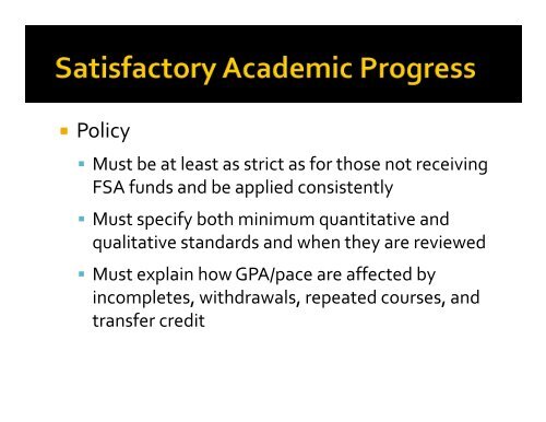 Financial Aid Operations Auditing by Pat Barton