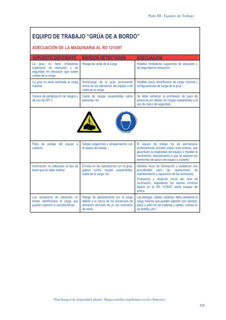 PLAN INTEGRAL DE SEGURIDAD LABORAL - Arvi