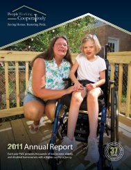 2011 Annual Report - People Working Cooperatively
