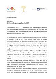 Nikoleikindergarten zu Gast in Bad Sassendorf - Westfaelisches ...