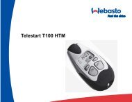 Telestart T100 HTM