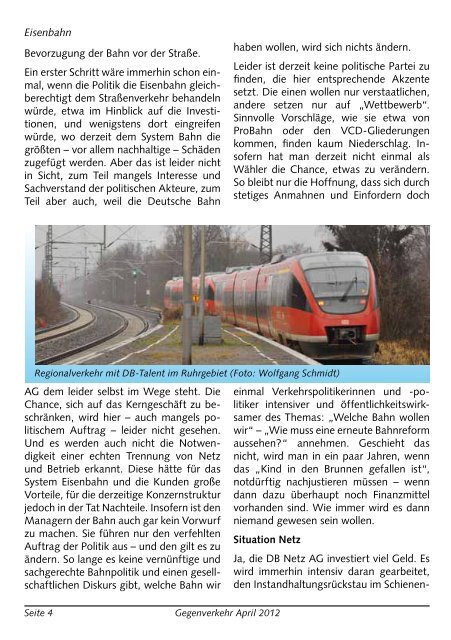 Die Bahn kommt... nach Vellmar - Förderverein Neue Herkulesbahn ...