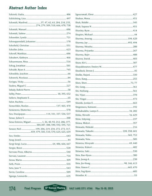 Final Program - American Society of Gene & Cell Therapy