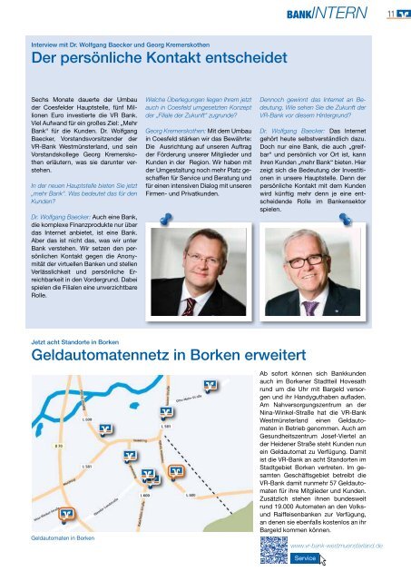 BANKInTErn - VR-Bank Westmünsterland eG