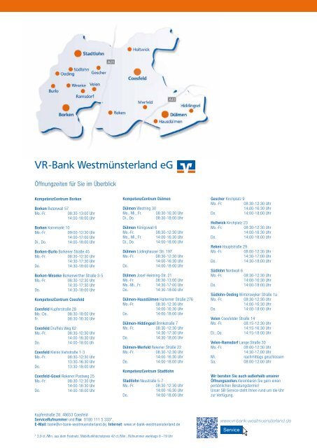 BANKInTErn - VR-Bank Westmünsterland eG