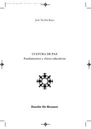 Cultura de paz TEX - DesclÃ©e De Brouwer