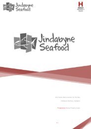 Information Memorandum for the Sale Jindabyne Seafood ...