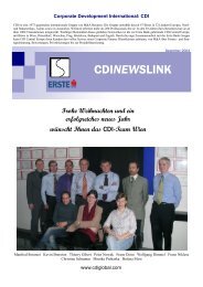 CDINEWSLINK - Asia Pacific Consult KG