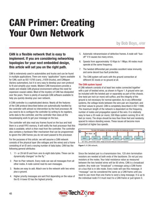 Microcontroller Solutions TechZone Magazine, April 2011 - Digikey