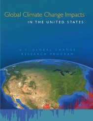 Global Climate Change Impacts in the United States - WaterWebster