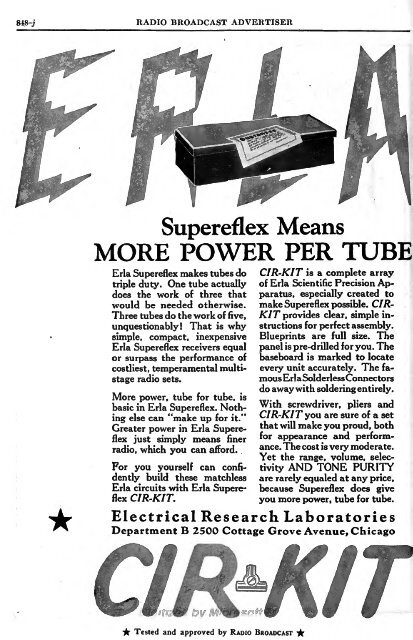 Radio Broadcast - 1925, February - 113 Pages ... - VacuumTubeEra