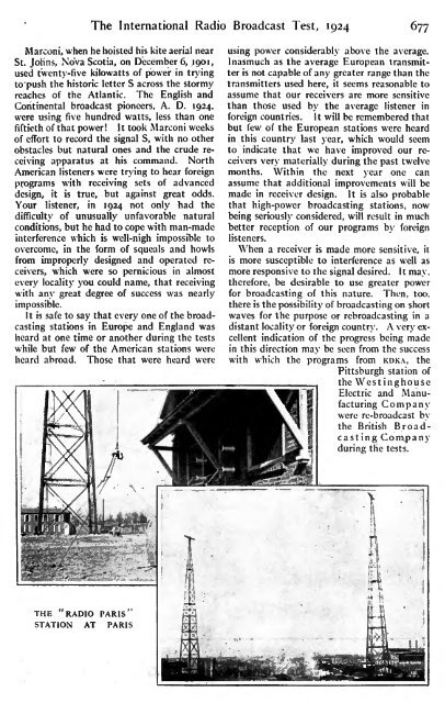 Radio Broadcast - 1925, February - 113 Pages ... - VacuumTubeEra