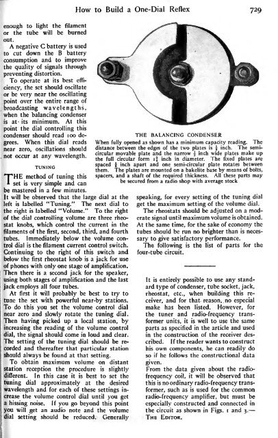 Radio Broadcast - 1925, February - 113 Pages ... - VacuumTubeEra