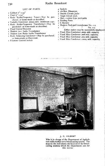 Radio Broadcast - 1925, February - 113 Pages ... - VacuumTubeEra