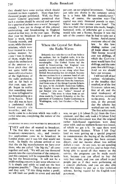 Radio Broadcast - 1925, February - 113 Pages ... - VacuumTubeEra