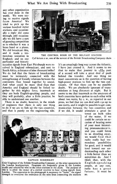 Radio Broadcast - 1925, February - 113 Pages ... - VacuumTubeEra