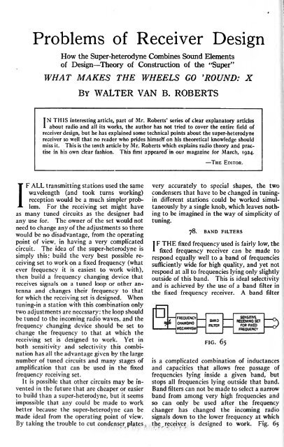 Radio Broadcast - 1925, February - 113 Pages ... - VacuumTubeEra