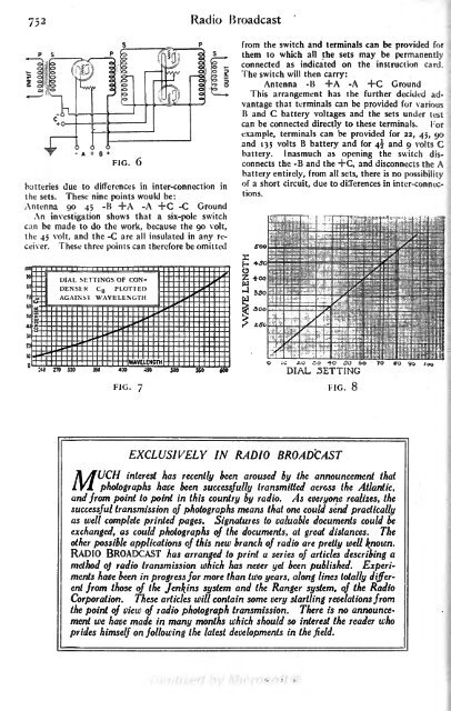 Radio Broadcast - 1925, February - 113 Pages ... - VacuumTubeEra