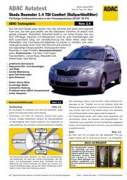 Umfassender Test Skoda Yeti Outdoor 2 0 Tdi L K 4x4 Dsg Adac