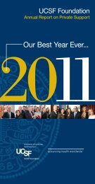Foundation Annual Report - Support UCSF