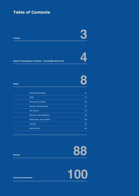Annual Report 2010 (4.1 MB) - Danish Technological Institute