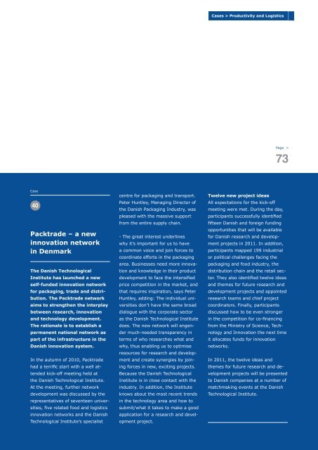 Annual Report 2010 (4.1 MB) - Danish Technological Institute