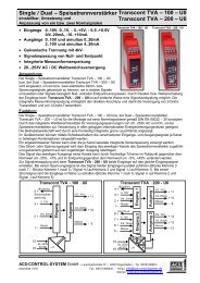 Transcont TVA - ACS-CONTROL-SYSTEM GmbH