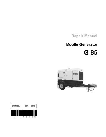 Repair Manual Mobile Generator - Wacker Neuson - Welcome to ...