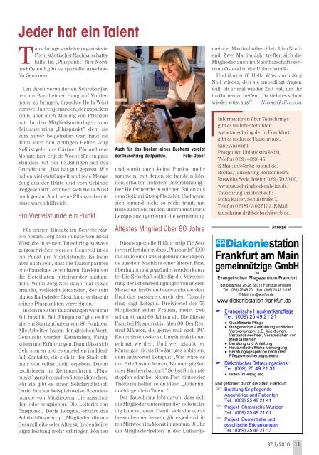 Die gesamte Ausgabe 1/2010 als pdf-Datei - Senioren Zeitschrift ...